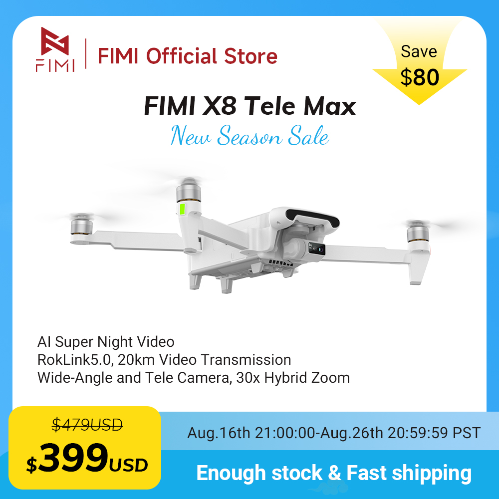 FIMI X8 Tele Max New Drone Wid - Drone Camera Wide Angle review and price