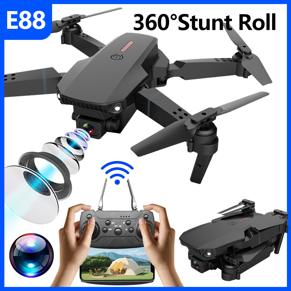 E88 Mini Drone UAV 360-Degree  - Eachine Drone E58 review and price
