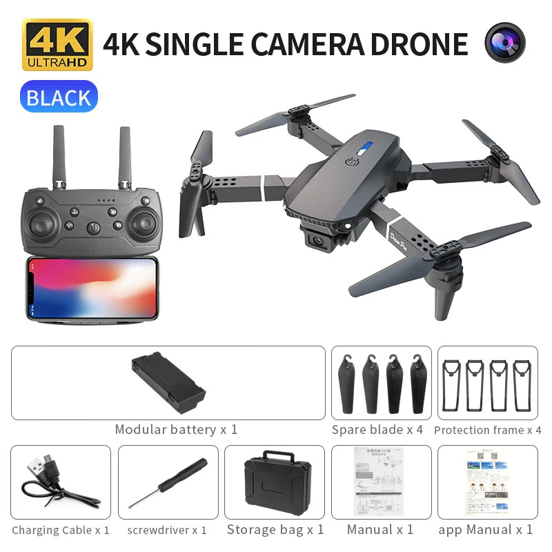 E88 ProIntelligent Folding Dro - Drone Camera Professional review and price