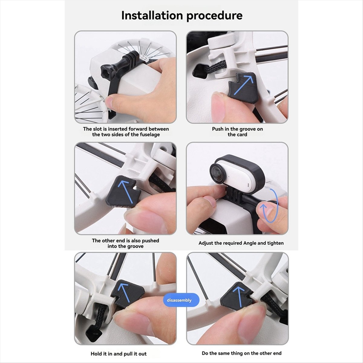 Upper Expansion Bracket for Fl - Drone Camera Action review and price