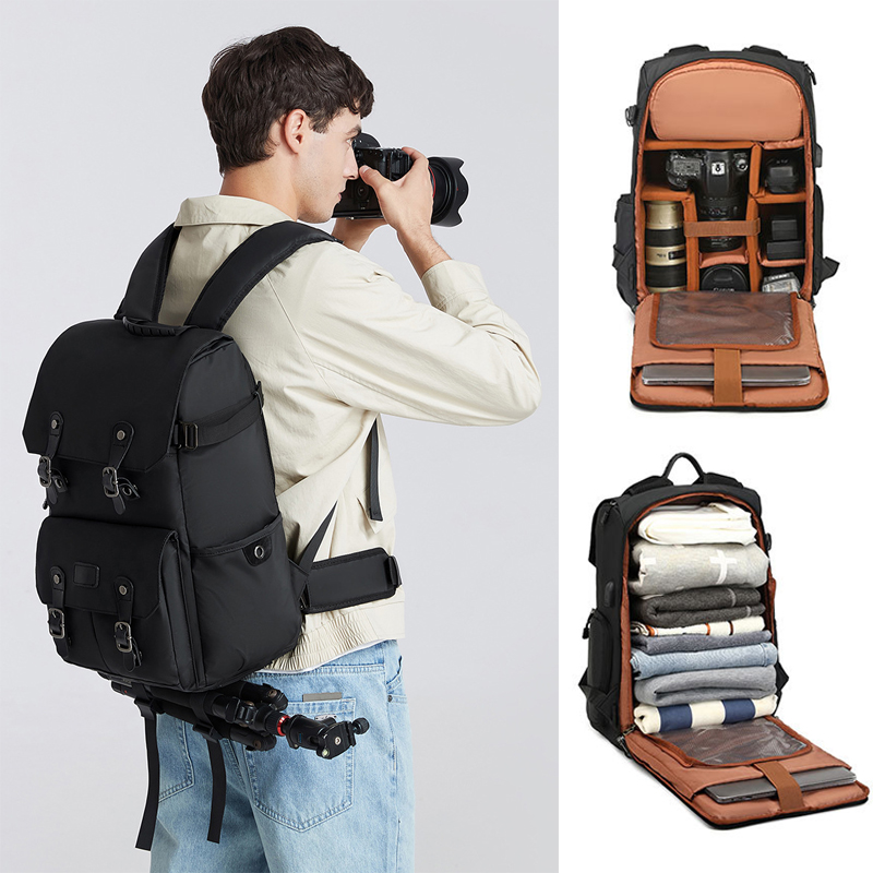 Drone Camera Waterproof - Waterproof DSLR Camera Backpack Outdoor Large