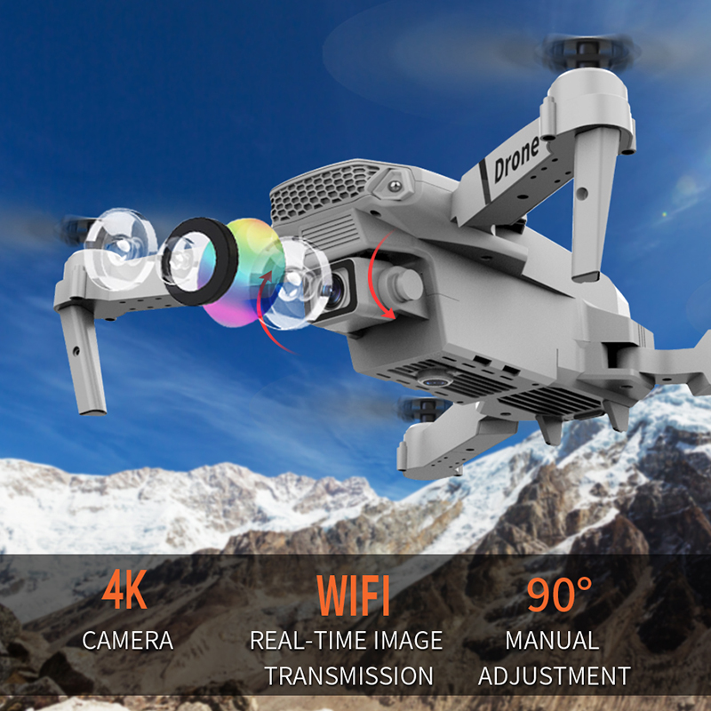 Portable E88 PRO Drone Foldabl - Eachine Drone E58 review and price