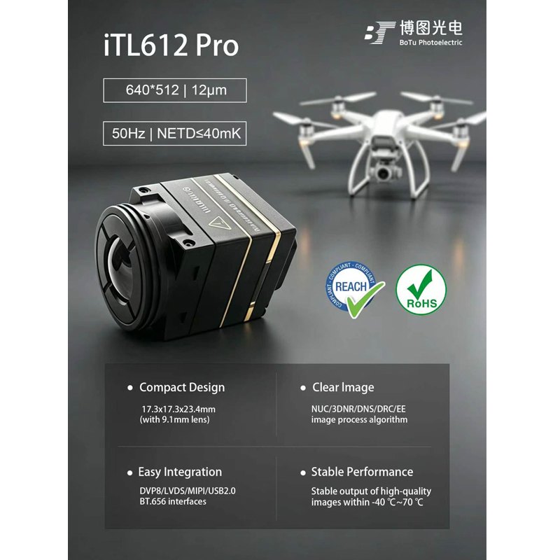 Itl612 CVBS Mini 640*512 9.1mm - Drone Camera Night Vision review and price